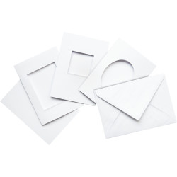 Kit de 100 cartes passe-partout + enveloppes