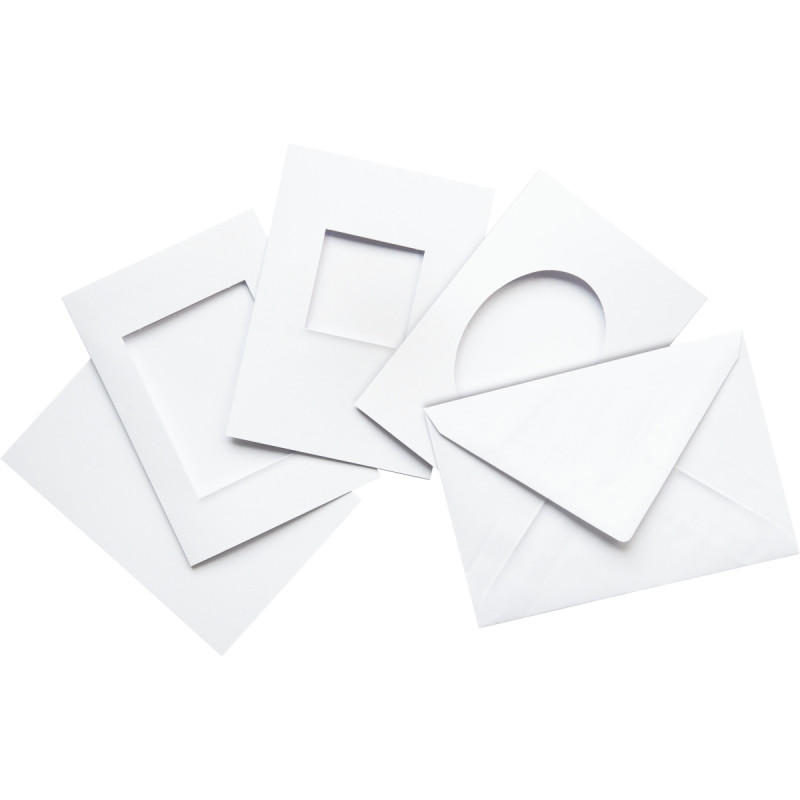Kit de 100 cartes passe-partout + enveloppes