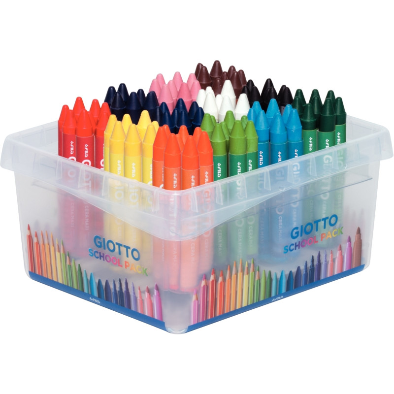 Schoolpack de 96 craies cire Ceramaxi