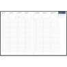 Agenda semainier Oxford First 24x32cm noir