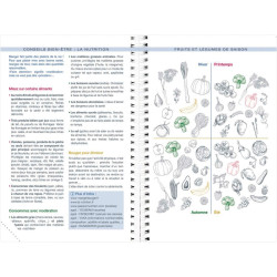 Agenda semainier Time&Life 16x24cm cuivré