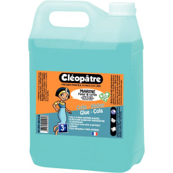 Flacon de colle 5L bleutée marine