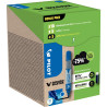 Pack de 10 marqueurs V-Board Master + 10 recharges bleues