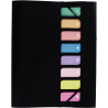 Trieur en polypropylène COLOR FRESH 8 compartiments, coloris noir