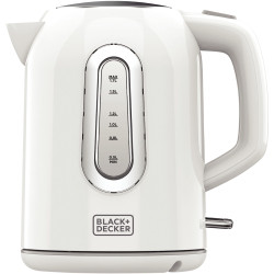 Bouilloire BLACK&DECKER 1,7L 2200W blanche