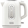 Bouilloire BLACK&DECKER 1,7L 2200W blanche
