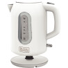 Bouilloire BLACK&DECKER 1,7L 2200W blanche