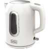 Bouilloire BLACK&DECKER 1,7L 2200W blanche