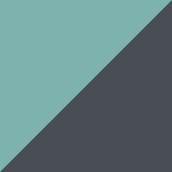 Module 2 tiroirs MOOVUP gris/vert d'eau