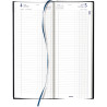 Agenda long 1 jour euro/centimes noir