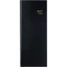 Agenda banquier long 1 volume noir
