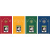 Bloc éphéméride sur plaque assorti
