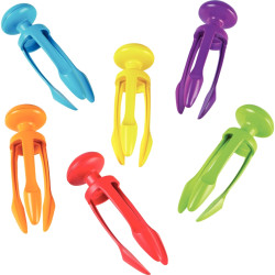 Pot de 6 pinces prise en main crayon