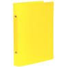 Classeur 2 anneaux en polypropylène, format 17x22 cm, dos 2 cm, colori
