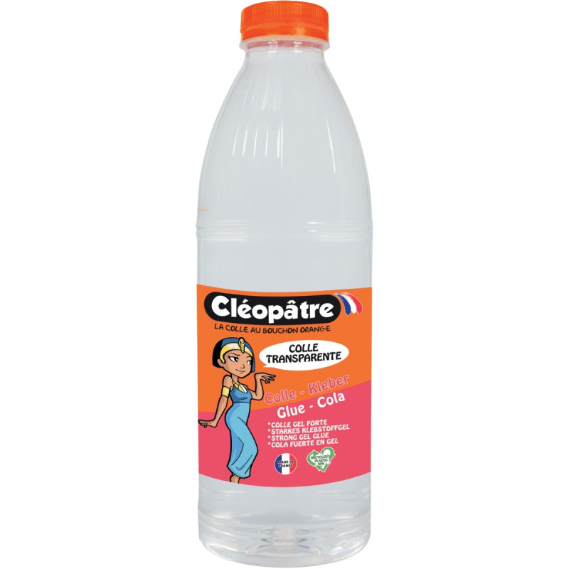 Flacon de colle forte 1kg transparente