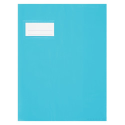 Paquet de 10 protège-cahiers en PVC 21/100ème, pour format 17x22 cm, b