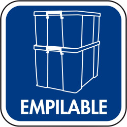 Boite de rangement 2,6L transparente