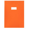 Paquet de 10 protège-cahiers en PVC 21/100ème, pour format A4, orange