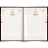 Agenda journalier Techno orange