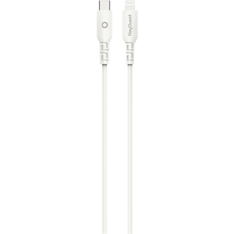 Chargeur secteur avec cordon USB type C vers type Lightning 30W
