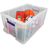 Boite de rangement 70L transparente