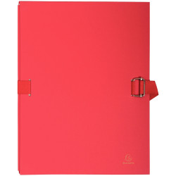 Paquet de 5 chemises extensibles toilées, rouge