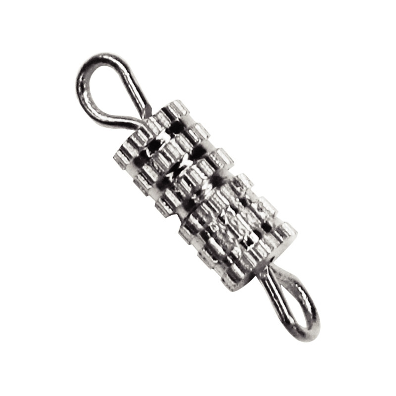 Sac 20 fermoirs a vis coloris argent
