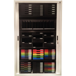 Module 5 tiroirs ouverts MODULO noir
