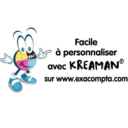 Chemise extensible personnalisable KREACOVER, blanc