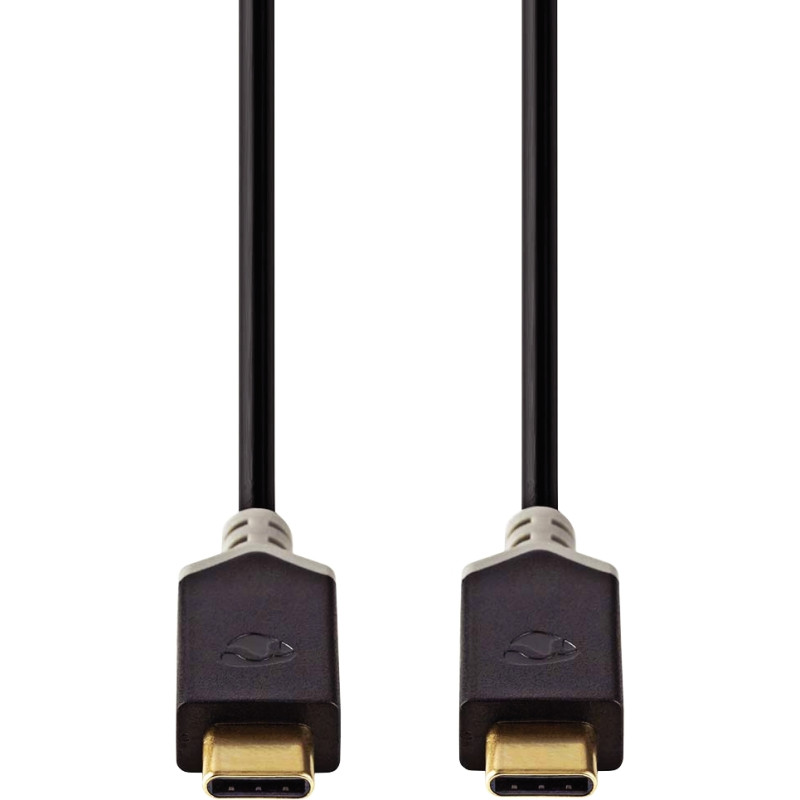 Cordon USB type C vers type C 1m noir
