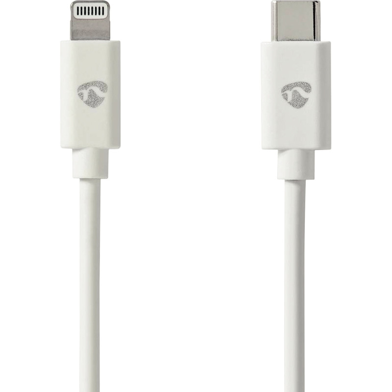 Cordon USB type C vers type Lightning 2m blanc