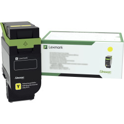 Lexmark 75M2HY0 toner laser jaune haute capacité authentique