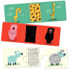 Boite de 8 puzzles trio "Tout nu !"