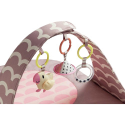 Tapis d’éveil pliable chouette + arche