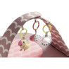 Tapis d’éveil pliable chouette + arche
