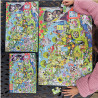Puzzle 100 pièces EEBOO, protection des abeilles