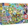 Puzzle 100 pièces EEBOO, protection des abeilles