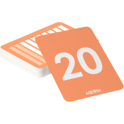 10 cartes recto/verso les dizaines
