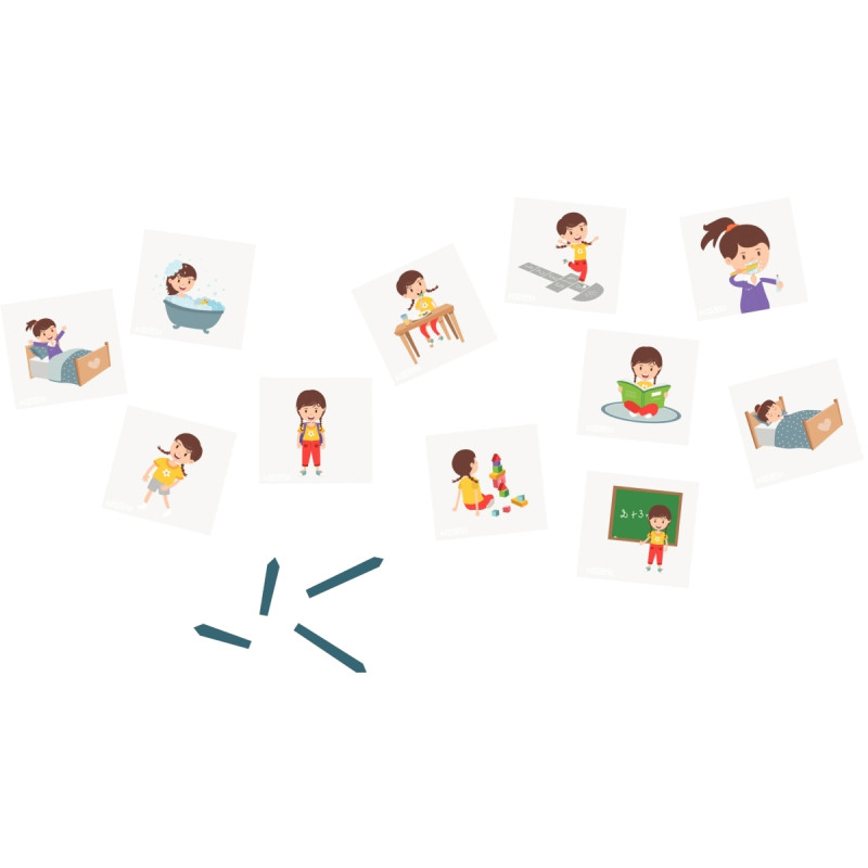 Planche activités d'une journée