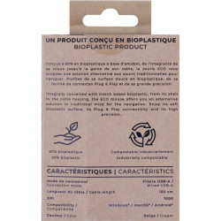 Souris filaire T'NB en bioplastique