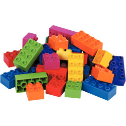 Carton de 500 briques de construction BIOBUDDI BIG