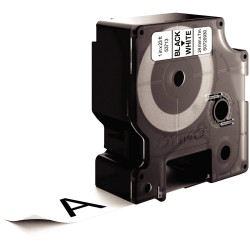 Recharge DYMO D1 24 mm x 7 m impression noir support blanc