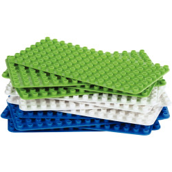 Lot de 12 plaques de construction BIOBUDDI BIG