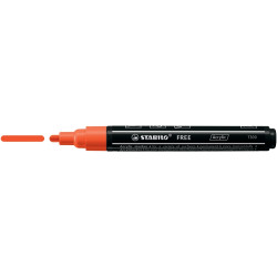Etui de 5 marqueurs Stabilo Free pointe moyenne Urban