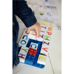 Lot de 12 plaques de construction BIOBUDDI BIG