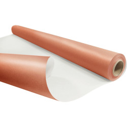 Rouleau papier cadeau kraft cuivre dimension 50m x 0,70m