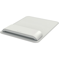 Tapis de souris Ergo avec repose-poignet réglable gris clair