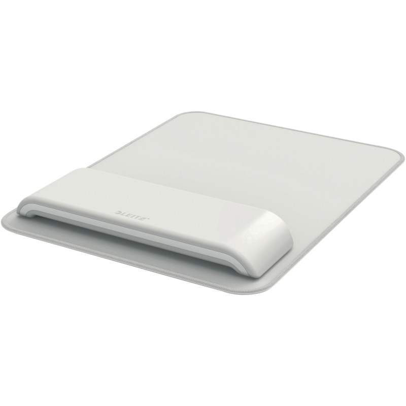 Tapis de souris Ergo avec repose-poignet réglable gris clair