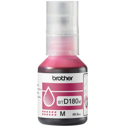 Brother BTD180 bouteille jet d'encre magenta authentique (BTD180M)