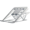 Support ordinateur portable nomade argent